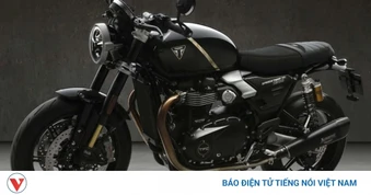 Mô tô Triumph Speed Twin 1200 TFC 2027 giới hạn 750 chiếc, động cơ 1.200 cc