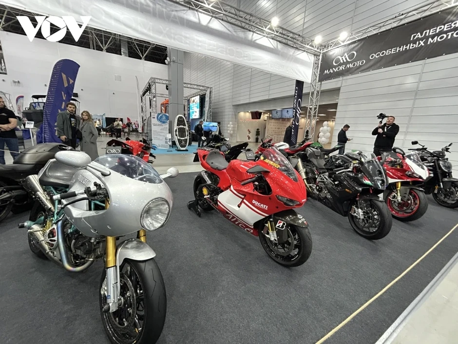 Ngắm những mẫu xe độc đáo tại Triển lãm quốc tế Motovesna 2026 Ngắm những mẫu xe độc đáo tại Triển lãm quốc tế Motovesna 2026