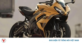 Triumph Daytona 660 2026 ra mắt bản nâng cấp với phuộc Showa và Quickshifter