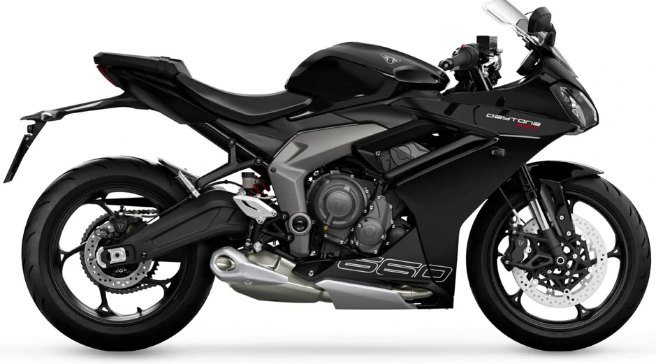 Triumph Daytona 660 2026 ra mắt bản nâng cấp với phuộc Showa và Quickshifter