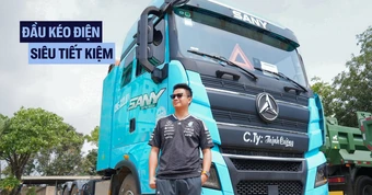 ‘Soi’ đầu kéo điện nhiều số 1 tại Việt Nam: 1 lần sạc mất 1 tiếng, đi Hà Nội - Hải Phòng tốn chỉ hơn 1 triệu