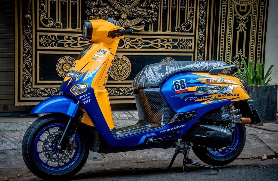 “Xe ga cho mẹ đi chợ” Honda Giorno độ cực chất, tiền đồ chơi đắt ngang giá xe “Xe ga cho mẹ đi chợ” Honda Giorno độ cực chất, tiền đồ chơi đắt ngang giá xe