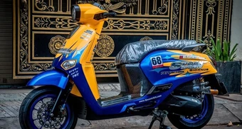 “Xe ga cho mẹ đi chợ” Honda Giorno độ cực chất, tiền đồ chơi đắt ngang giá xe