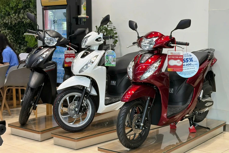 17 xe máy Honda tăng giá, cao nhất 700.000 đồng 17 xe máy Honda tăng giá, cao nhất 700.000 đồng