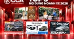 5 nội dung ngành xe được bình chọn nhiều nhất CCA 2026: Từ trải nghiệm xe điện đến những hành trình khác biệt