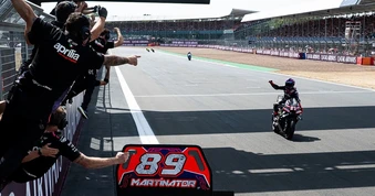 Aprilia thể hiện sức mạnh tại giải đua MotoGP