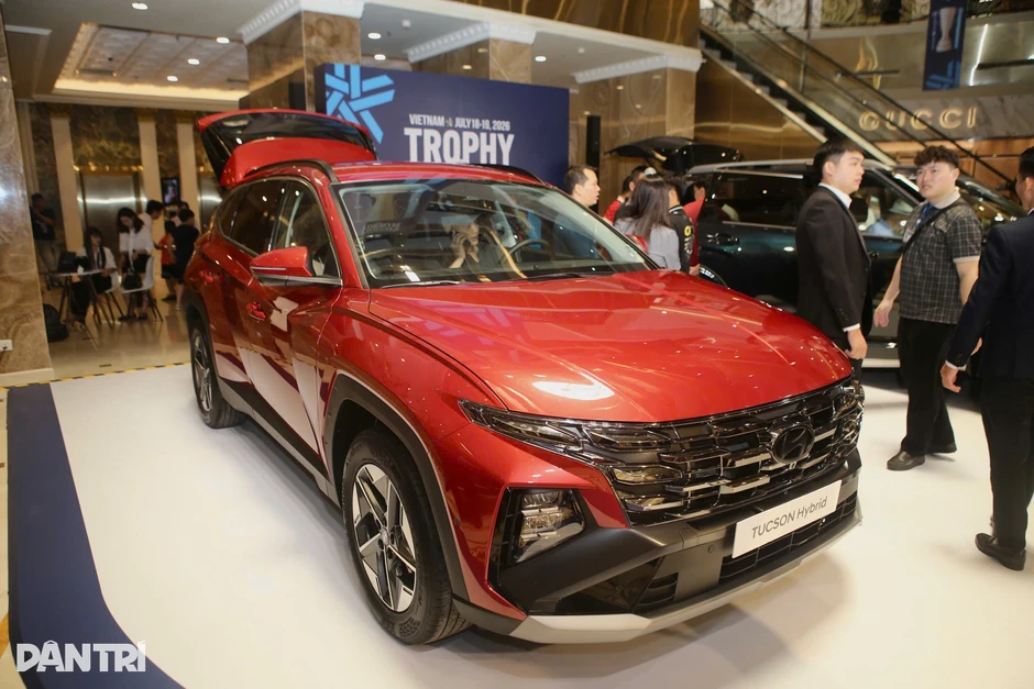 Bản chạy thử Hyundai Tucson 2027 gặp sự cố về phanh. Bản chạy thử Hyundai Tucson 2027 gặp sự cố về phanh.