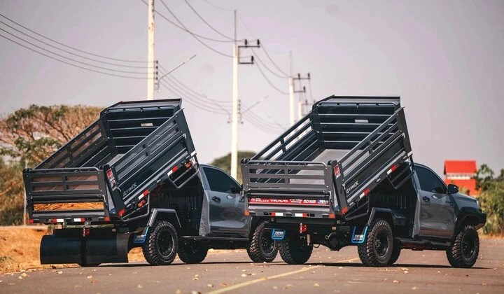 Bản độ Toyota Hilux thành xe ben tự đổ gây chú ý nhờ tính thực dụng Bản độ Toyota Hilux thành xe ben tự đổ gây chú ý nhờ tính thực dụng