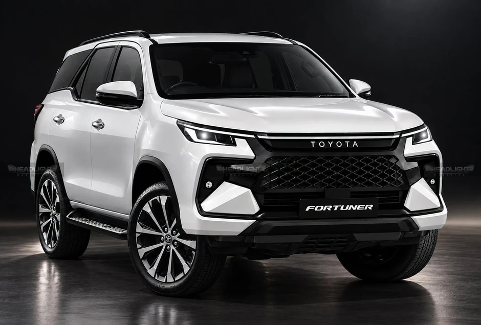 Bản xem trước khác lạ của Toyota Fortuner đời mới Bản xem trước khác lạ của Toyota Fortuner đời mới