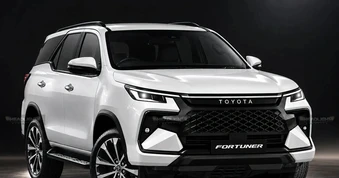 Bản xem trước khác lạ của Toyota Fortuner đời mới