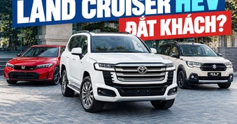 Bất ngờ 'cuộc đua' hybrid tại Việt Nam: Land Cruiser vượt cả XL7, HR-V, Civic, suýt lọt top 5 bán chạy tháng vừa qua