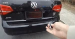 Bắt tài xế xe Volkswagen dùng nút bấm che biển số tự động để né phí cầu đường