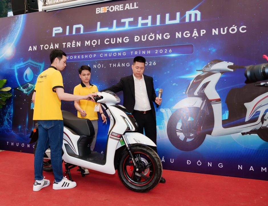 Before All thử nghiệm công nghệ pin ngâm nước, khẳng định năng lực làm chủ công nghệ lõi Before All thử nghiệm công nghệ pin ngâm nước, khẳng định năng lực làm chủ công nghệ lõi