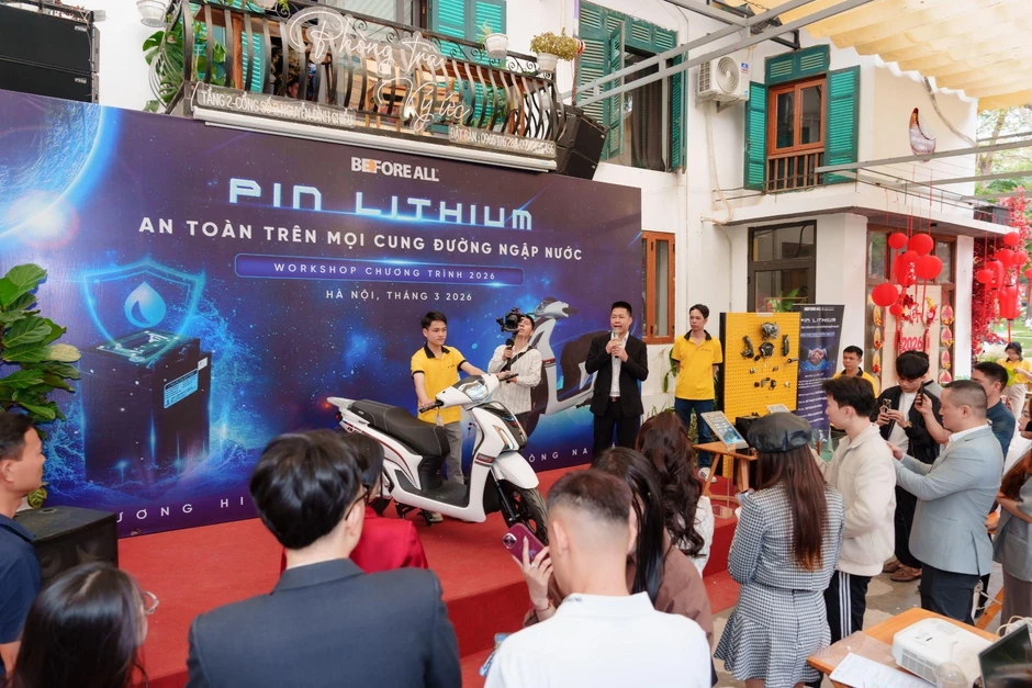Before All thử nghiệm công nghệ pin ngâm nước, khẳng định năng lực làm chủ công nghệ lõi Before All thử nghiệm công nghệ pin ngâm nước, khẳng định năng lực làm chủ công nghệ lõi