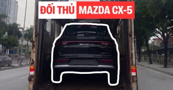BYD Sealion 5 xuất hiện trên đường phố Việt Nam: 'Đàn em' Sealion 6, dùng máy PHEV đấu với Mazda CX-5, dự kiến mở bán trong quý IV