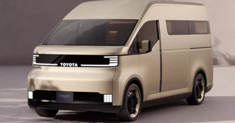 'Cá mập' Toyota HiAce quen mặt với người Việt sắp lột xác hoàn toàn, tùy biến kiểu dáng, máy hybrid