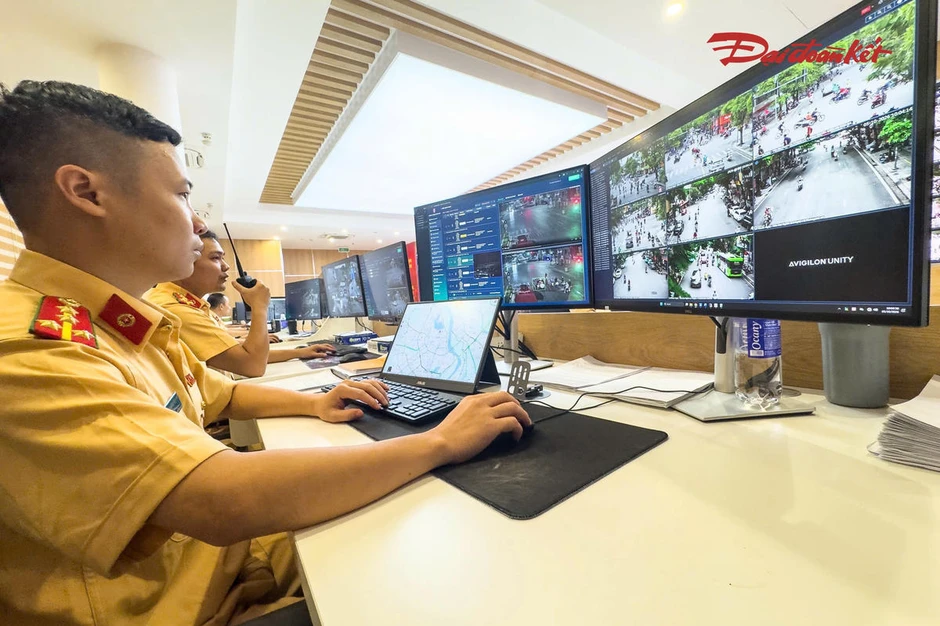 Camera AI phát hiện hơn 18.500 trường hợp vi phạm giao thông tại Hà Nội trong tháng 9