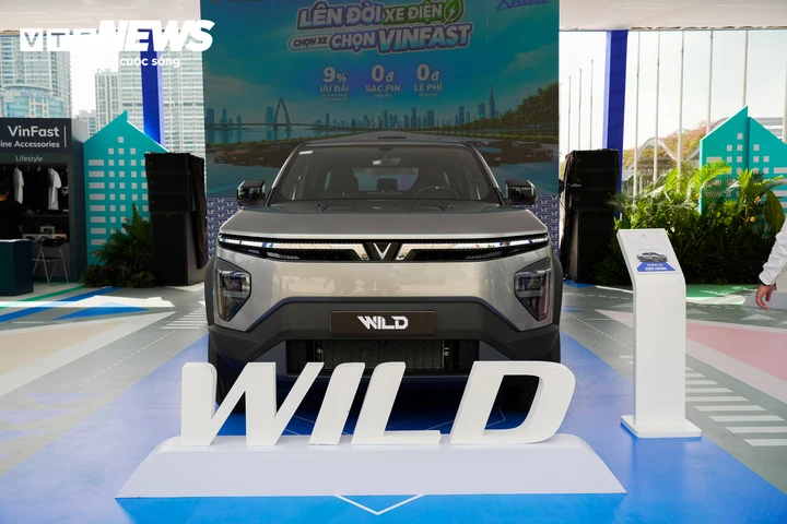 Cận cảnh bán tải VF Wild tại VIMS 2026 Cận cảnh bán tải VF Wild tại VIMS 2026