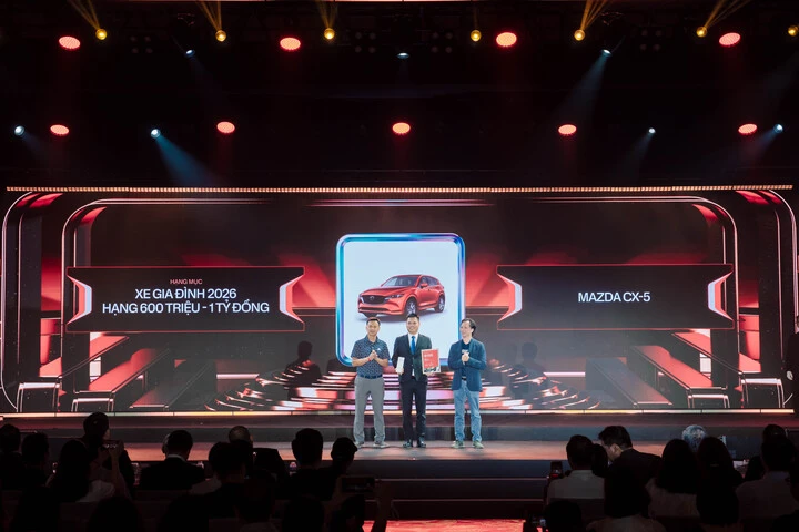 Car Choice Awards 2026: Xe điện và hybrid ghi dấu ấn Car Choice Awards 2026: Xe điện và hybrid ghi dấu ấn