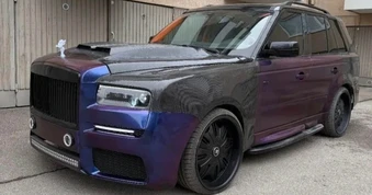 Chiếc Range Rover Sport độ theo phong cách Rolls-Royce Cullinan