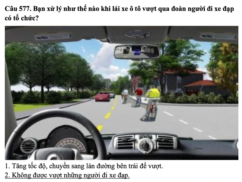 Có cần nhường đường cho xe đang mượn làn ngược chiều để vượt? Có cần nhường đường cho xe đang mượn làn ngược chiều để vượt?