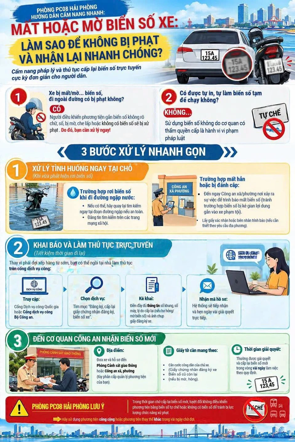 Công an phát thông báo quan trọng liên quan đến biển số xe của tất cả người dân trên cả nước Công an phát thông báo quan trọng liên quan đến biển số xe của tất cả người dân trên cả nước