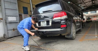 Cục Đăng kiểm giải thích trường hợp nào phải ký cam kết khi đo khí thải