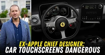 Cựu giám đốc thiết kế Apple: Màn hình cảm ứng trên ô tô nguy hiểm, kém hiệu quả