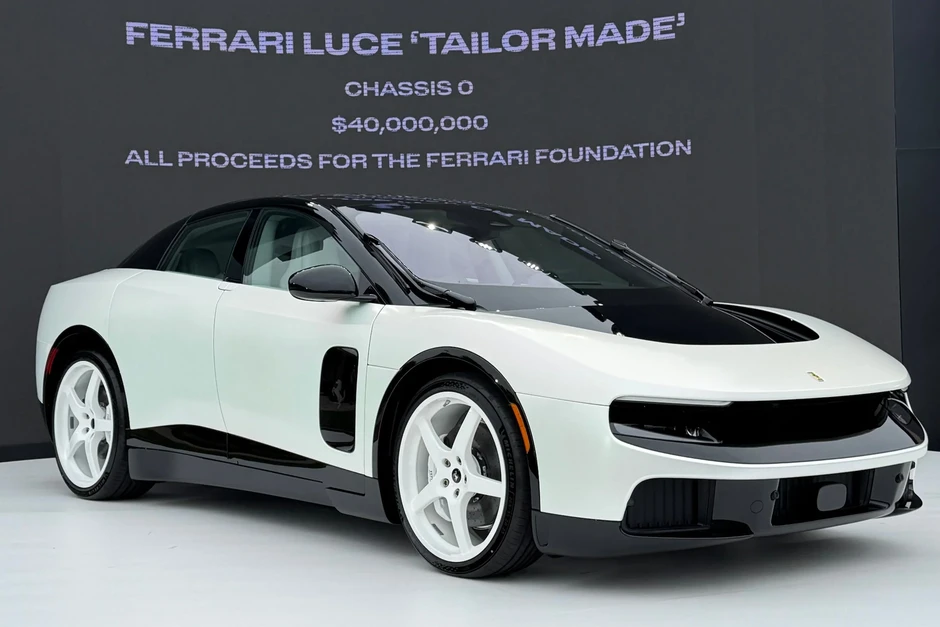 Đại gia nào là chủ nhân của siêu xe điện Ferrari Luce 40 triệu USD?