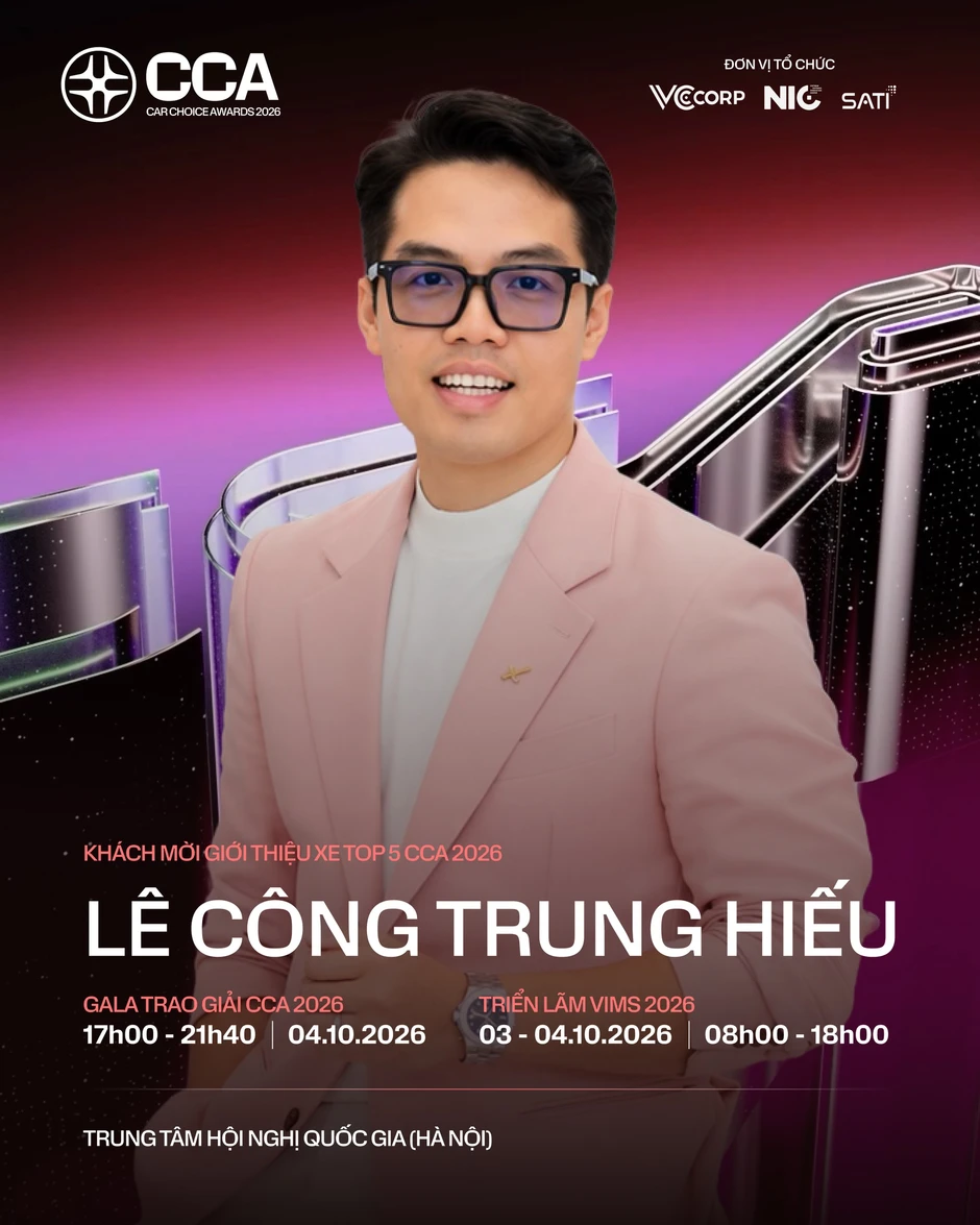 Dàn khách mời giới thiệu gần 60 xe tại VIMS 2026 lộ diện: Đều là reviewer, host, MC có tiếng trong ngành Dàn khách mời giới thiệu gần 60 xe tại VIMS 2026 lộ diện: Đều là reviewer, host, MC có tiếng trong ngành