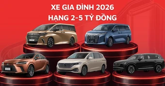 Đây là những 'phòng khách di động' chạy đua Xe gia đình tầm giá 2-5 tỷ đồng tại CCA 2026