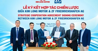 Đẩy mạnh xuất khẩu xe thương hiệu KIMLONG