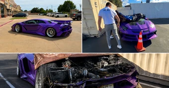 Đưa Lamborghini Aventador hơn 1.000 mã lực vào đại lý sửa lỗi, chủ xe nhận lại… một đống sắt cháy