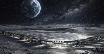 Elon Musk vẽ viễn cảnh xây nhà máy Tesla trên Mặt trăng
