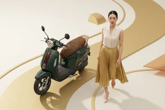 Evo Grand Limited: Smart Key, cốp 35 lít, chống trộm thông minh
