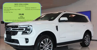 Ford Everest sắp có bản máy xăng ở Việt Nam, đi 100km tiêu thụ 10 lít nhiên liệu