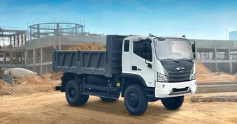 Forland X160 - Giải pháp xe ben hai cầu cho công trình và địa hình phức tạp