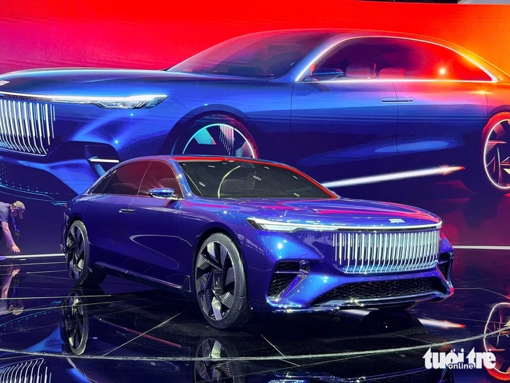 Geely hé mở xe cận sang: Ánh sáng thay đổi theo nền trời, điều hòa theo mùa Geely hé mở xe cận sang: Ánh sáng thay đổi theo nền trời, điều hòa theo mùa