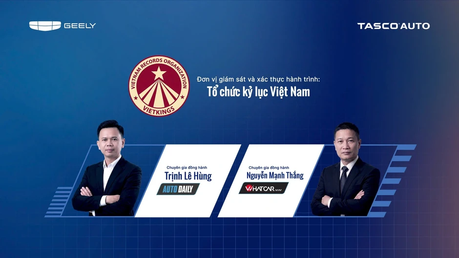 Geely Việt Nam xác lập 3 kỷ lục Việt Nam với dòng xe SUV PHEV Geely EX5 EM-i Geely Việt Nam xác lập 3 kỷ lục Việt Nam với dòng xe SUV PHEV Geely EX5 EM-i