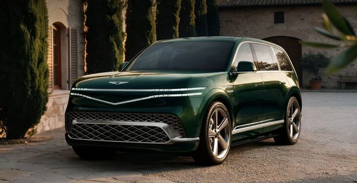 Genesis GV90 lộ diện: SUV không có cột B, cửa mở ngược độc đáo Genesis GV90 lộ diện: SUV không có cột B, cửa mở ngược độc đáo