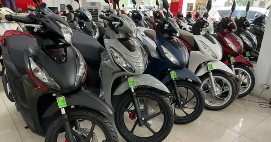 Giá xe máy tiếp tục giảm mạnh Giá xe máy tiếp tục giảm mạnh