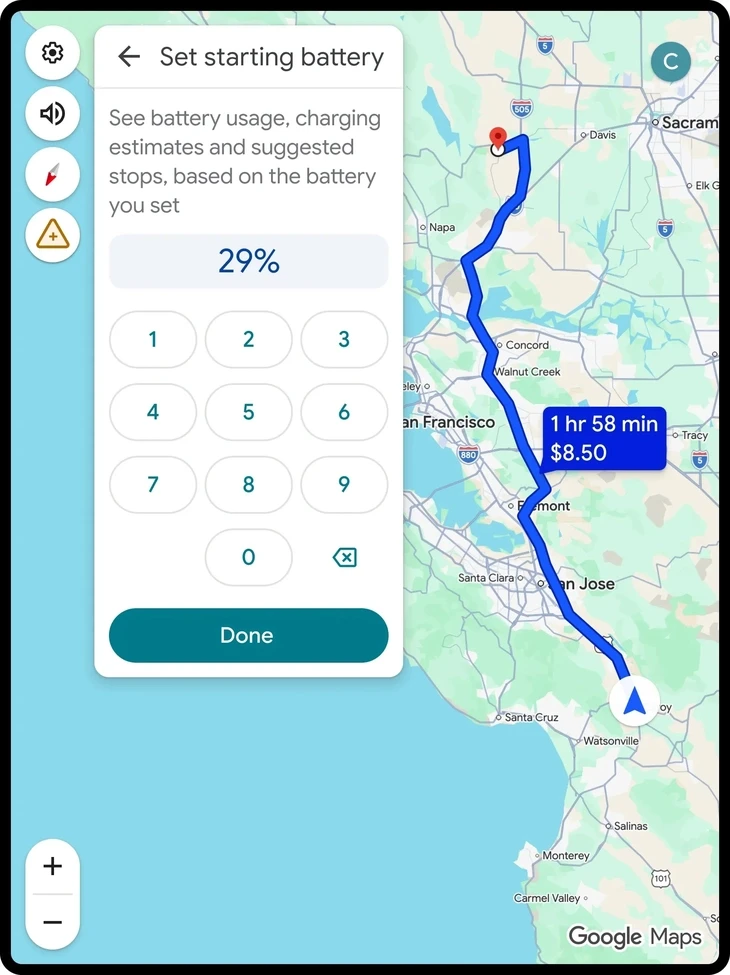 Google Maps thêm tính năng mà chủ xe điện nào cũng thích và thường xuyên dùng Google Maps thêm tính năng mà chủ xe điện nào cũng thích và thường xuyên dùng