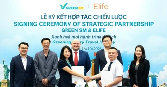 Green SM và Elife hợp tác thúc đẩy giao thông xanh trong lĩnh vực du lịch