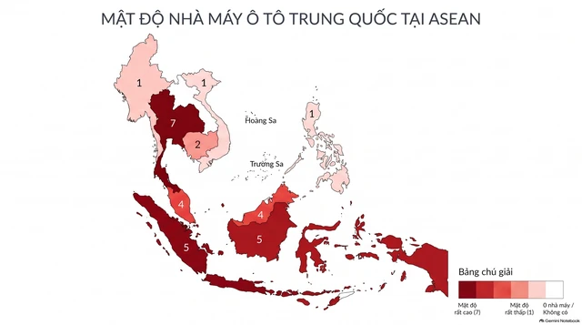 Hãng xe Trung Quốc ồ ạt xây nhà máy ở ASEAN: Đằng sau mục tiêu công suất 1 triệu xe/năm là bài toán không dễ giải Hãng xe Trung Quốc ồ ạt xây nhà máy ở ASEAN: Đằng sau mục tiêu công suất 1 triệu xe/năm là bài toán không dễ giải