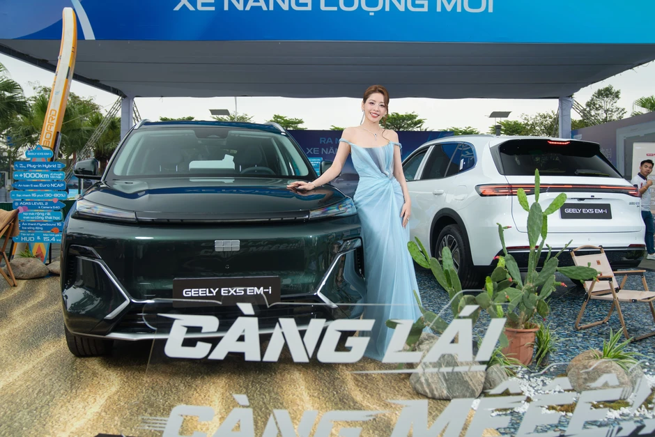 Hành trình 1.823,7km xuyên Việt của Geely EX5 EM-i Hành trình 1.823,7km xuyên Việt của Geely EX5 EM-i