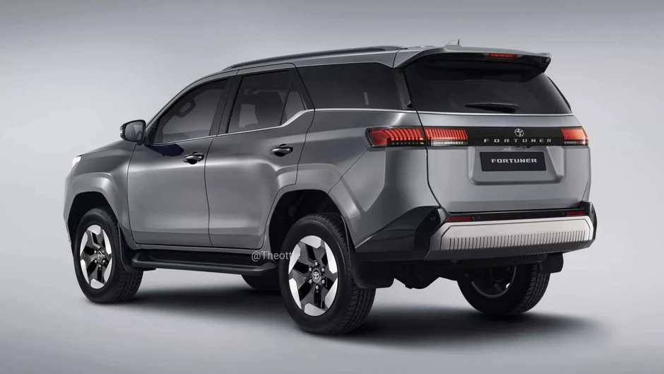 Hé lộ hình ảnh Toyota Fortuner mới dựa trên cảm hứng từ mẫu bán tải Hilux Hé lộ hình ảnh Toyota Fortuner mới dựa trên cảm hứng từ mẫu bán tải Hilux