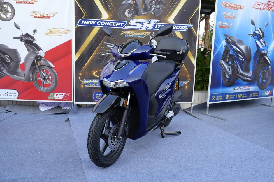 Honda SH Vetro bản mới về Việt Nam, giá hơn 200 triệu đồng