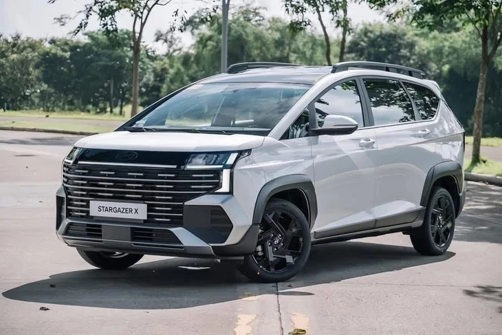 Hyundai Stargazer 2026 chạy thử ở Việt Nam: Giá dự kiến từ 500 triệu, màn lớn, có ADAS đấu Xpander Hyundai Stargazer 2026 chạy thử ở Việt Nam: Giá dự kiến từ 500 triệu, màn lớn, có ADAS đấu Xpander