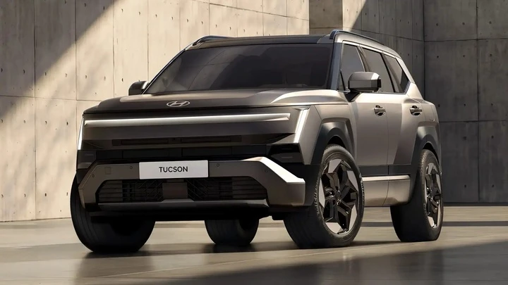 Hyundai Tucson 2027 thế hệ mới lộ diện với thiết kế vuông vắn Hyundai Tucson 2027 thế hệ mới lộ diện với thiết kế vuông vắn