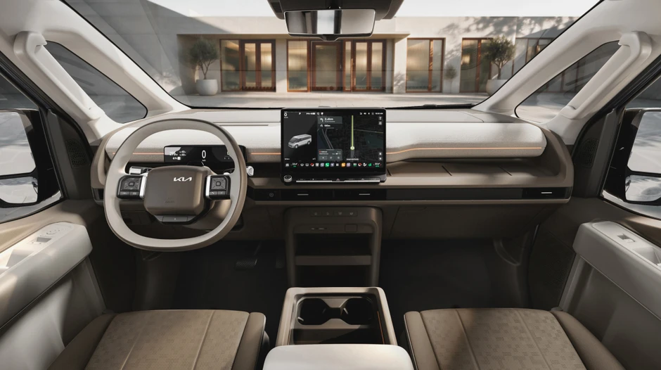 Kia PV7 ra mắt: 23 phiên bản, tùy biến tới 11 chỗ ngồi, chạy 460km/sạc, có ADAS cạnh tranh Transit